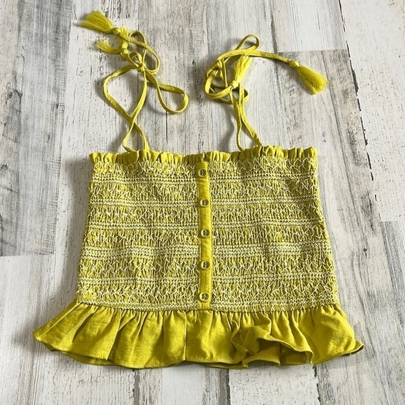 Lost + Wander Tops - Lost + Wander yellow top size xs